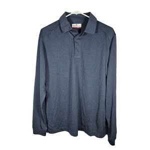 Grand Slam Men's Long Sleeve Golf Shirt UPF15‎ Sun Protection Small NWT Blue